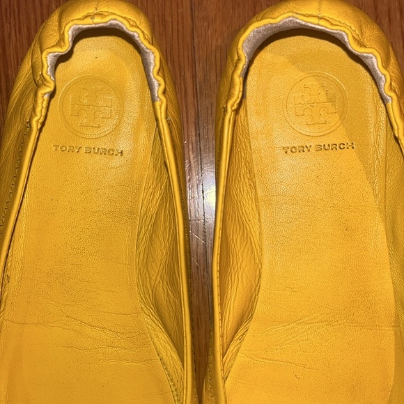 Tory Burch bright yellow ballet styled flats size 7 - Picture 4 of 16